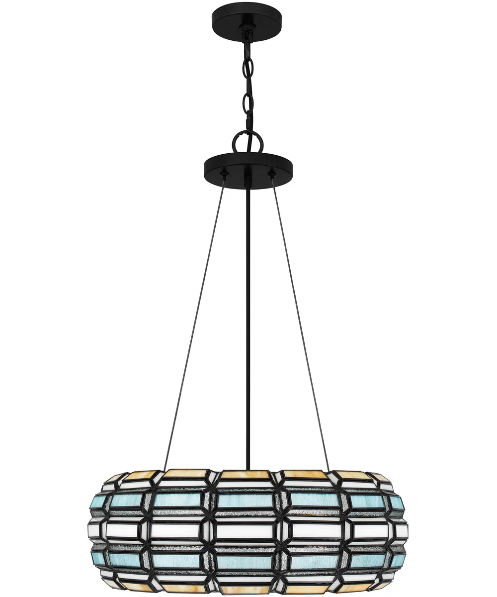 Shanghai 3-light Pendant Matte Black