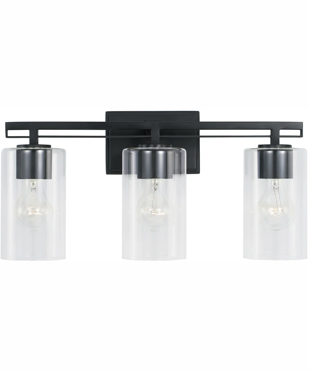 Shelton 3-Light Vanity Matte Black - Image 2