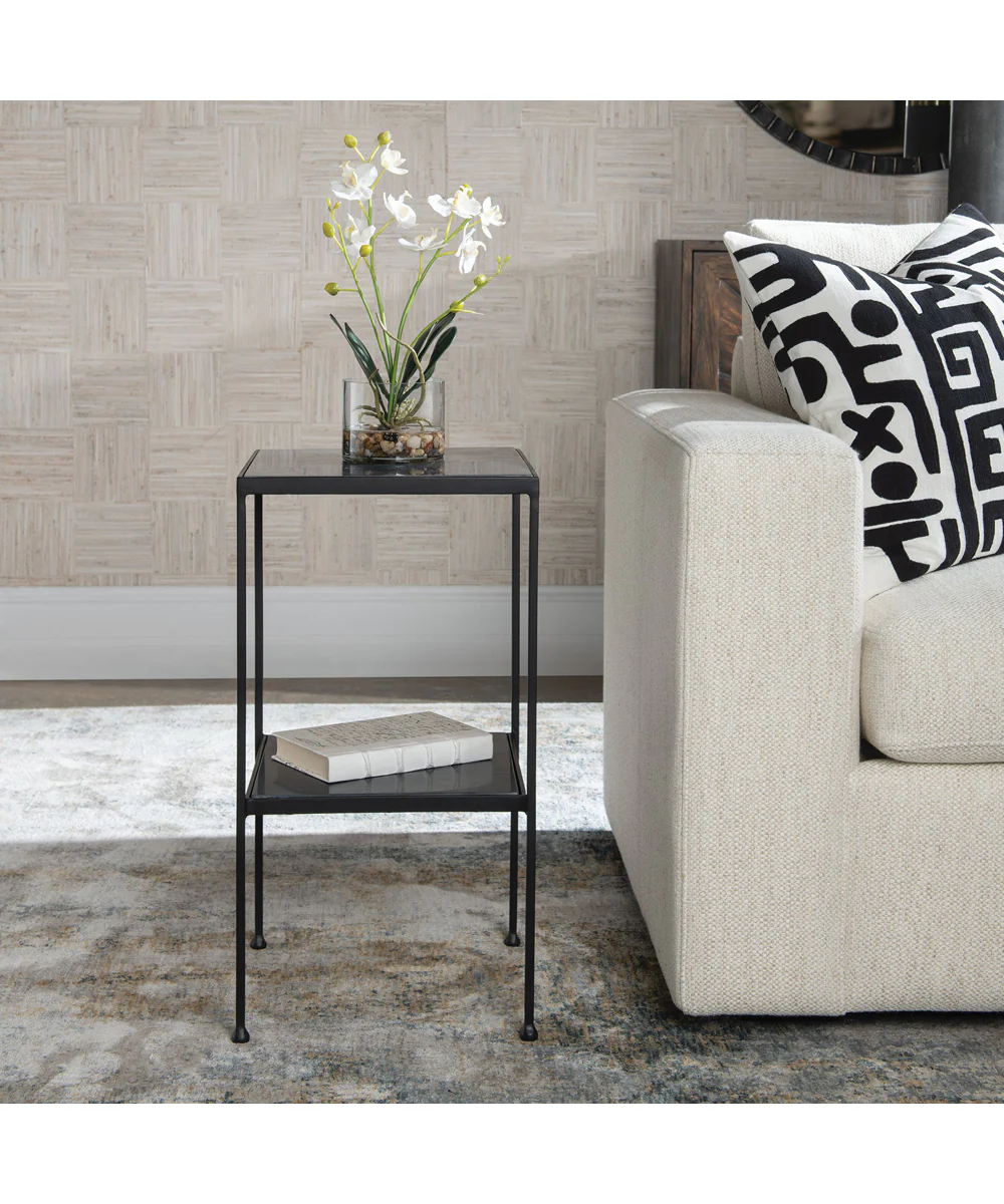 Sherwood Square Marble Accent Table - Image 2