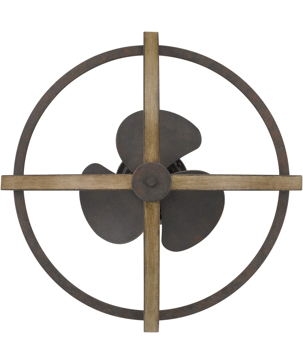 Shire 4-light Fandelier Ceiling Fan Rustic Black - Image 6