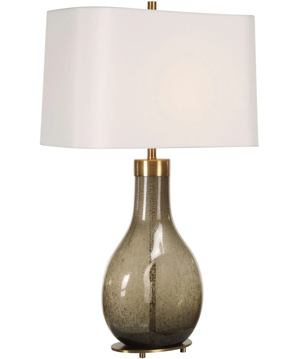 Shyla Dark Glass Table Lamp