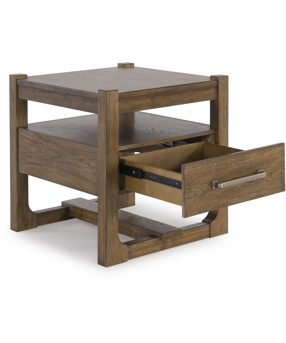 Cabalynn Square End Table Light Brown