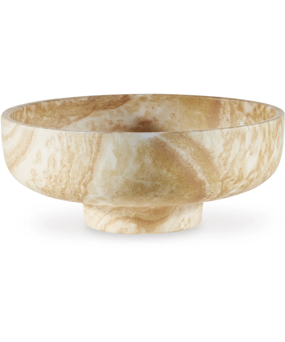 Cammen Bowl Tan/White