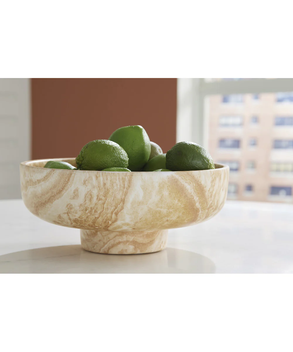 Cammen Bowl Tan/White - Image 2