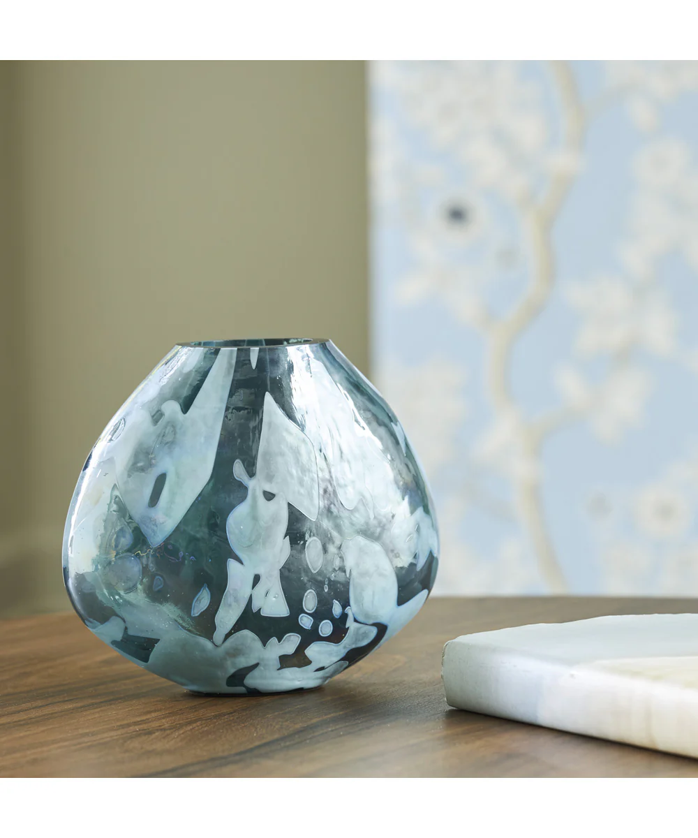 Cartshaw Vase Iridescent Teal - Image 2