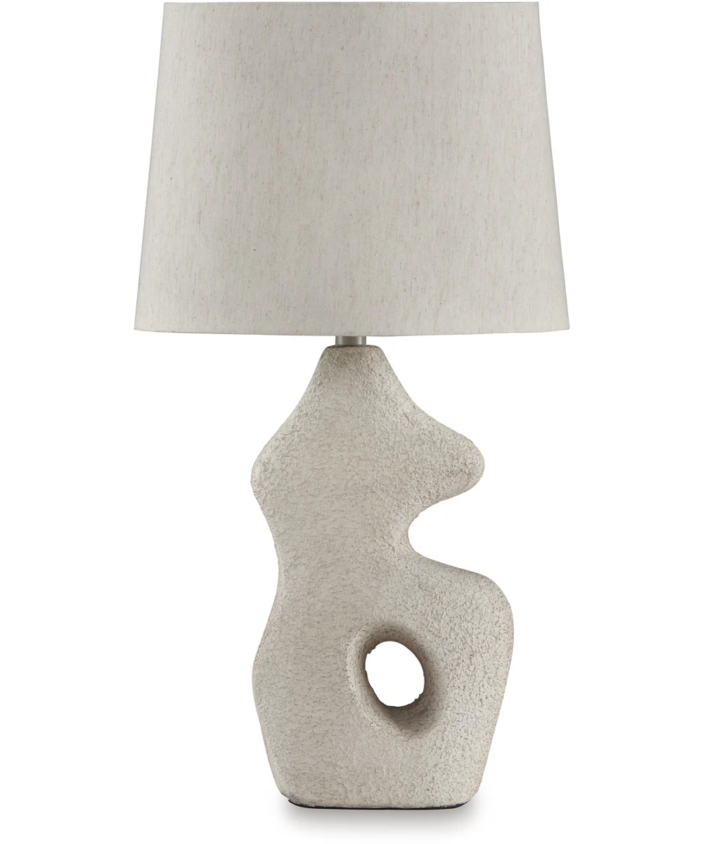 Chadrich Paper Table Lamp Set of 2 Antique Beige