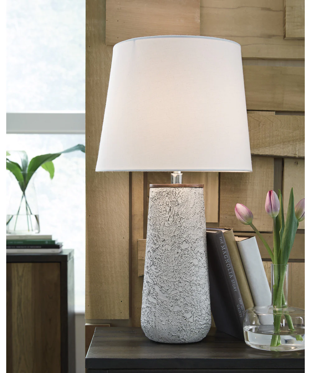Chaston Metal Table Lamp Set of 2 Antique White - Image 2