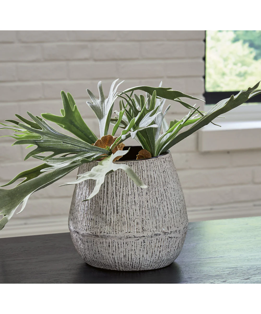 Claymount Vase Distressed Brown - Image 2