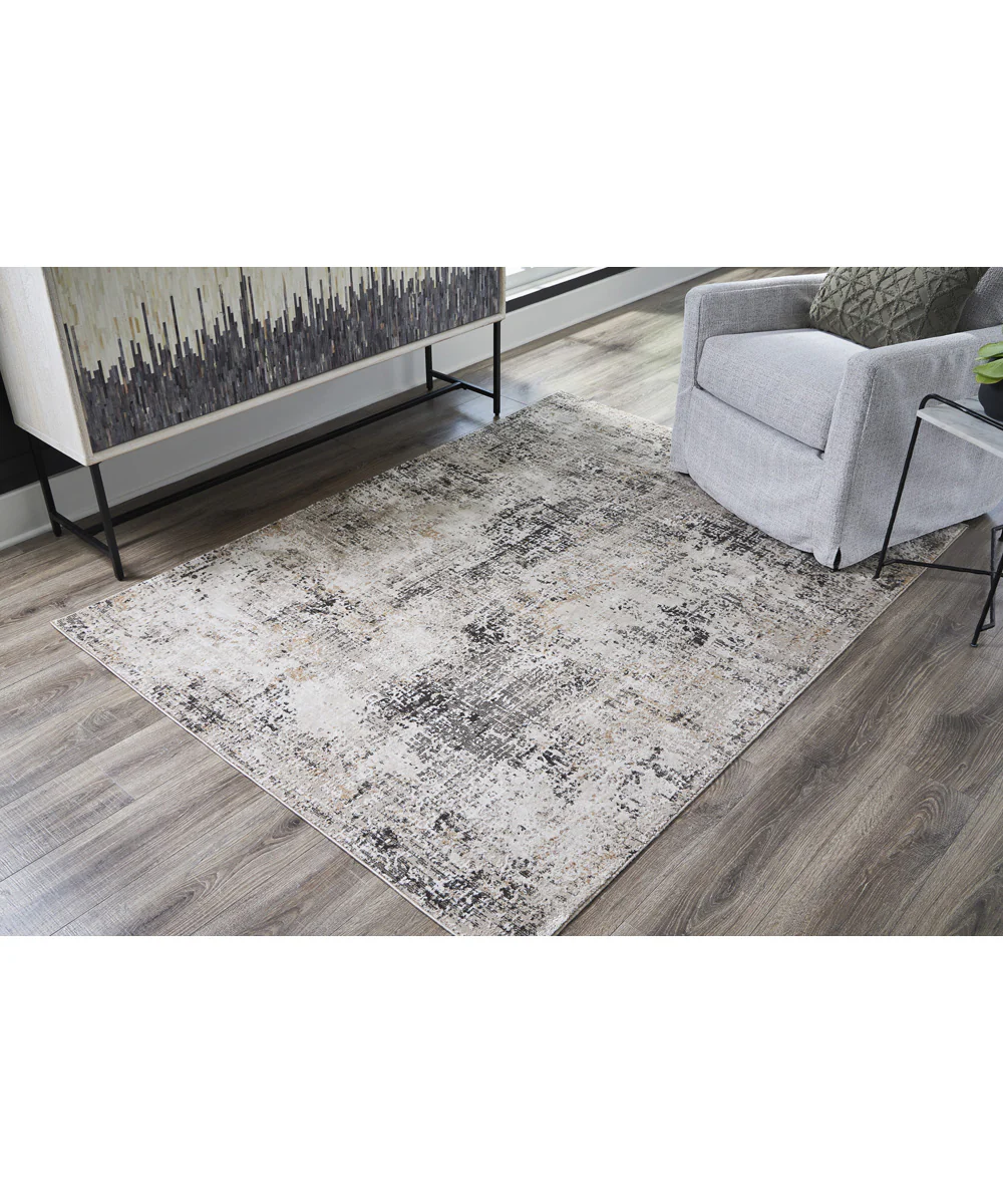 Elaning Medium Rug Black/Gray/Cream - Image 2