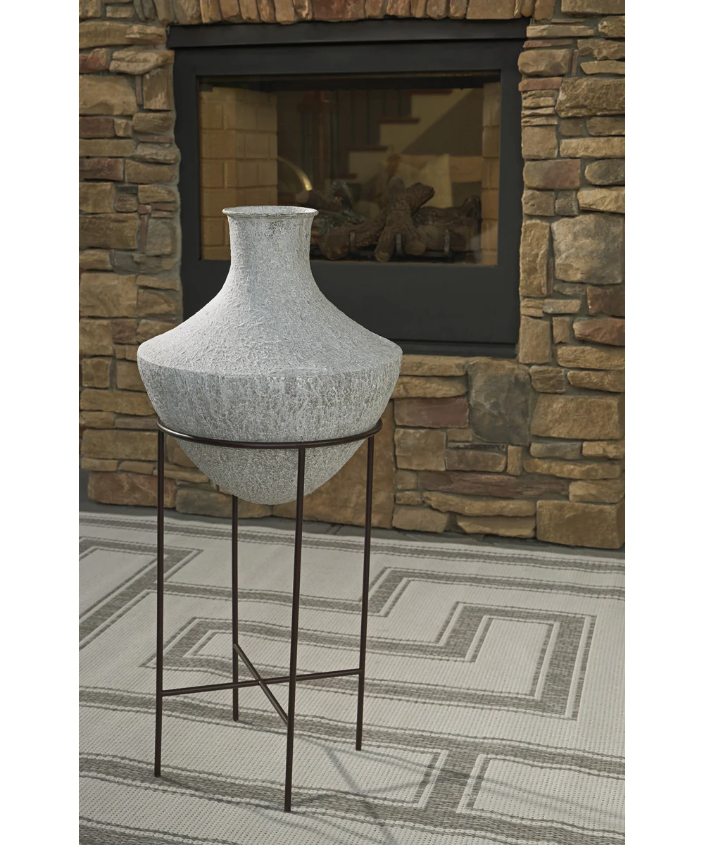 Estonbank Vase Distressed Cream - Image 2