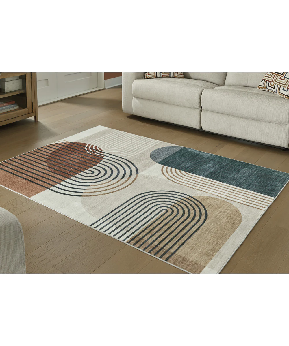 Farrendale Washable Medium Rug Multi - Image 2