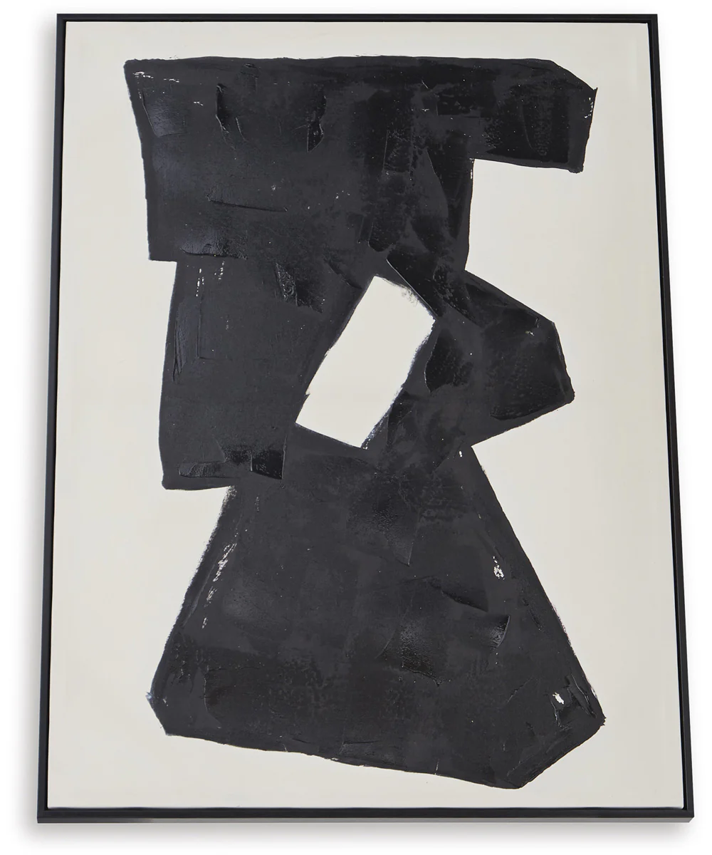 Garviery Wall Art Black/Cream