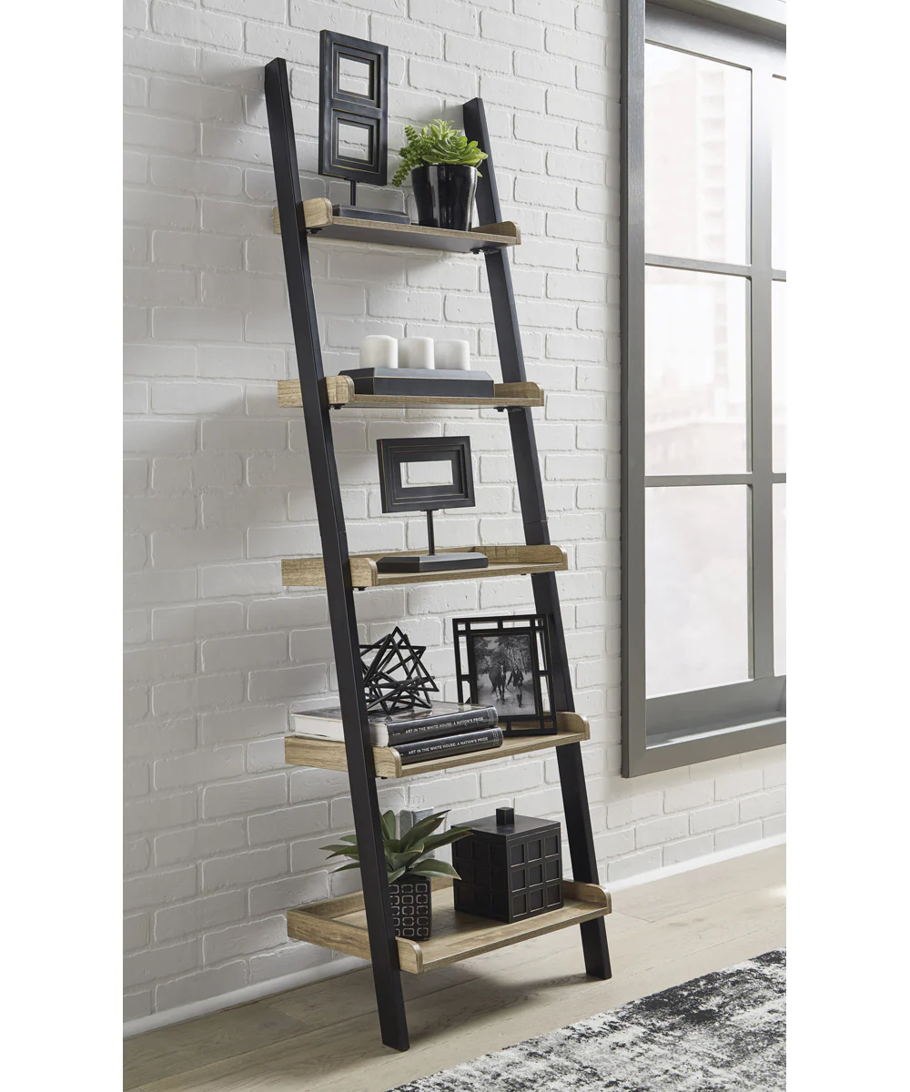 Gerdanet Bookshelf Light Brown/Black