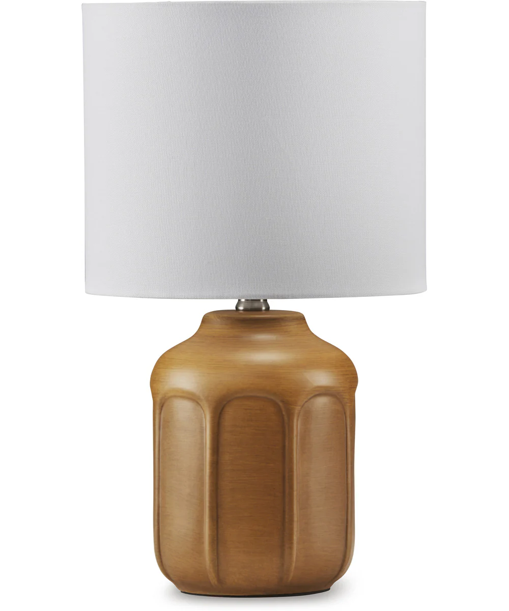 Gierburg Ceramic Table Lamp Ochre