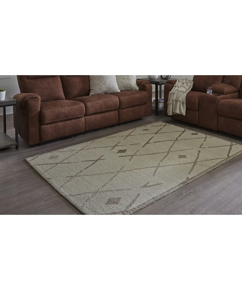 Guyford Medium Rug Beige/Brown - Image 2
