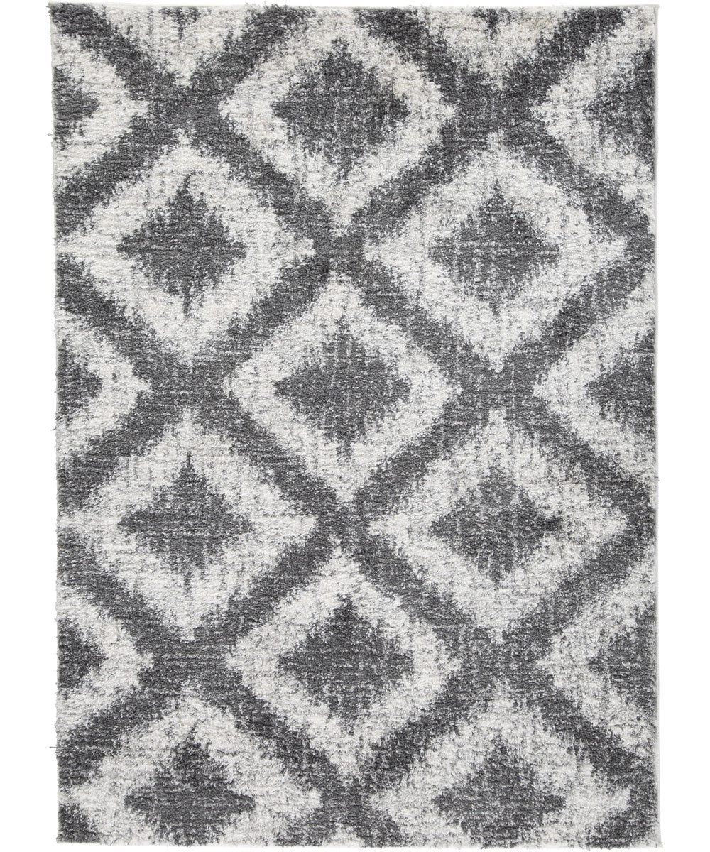 8'x10' Junette Large Rug Cream/Gray