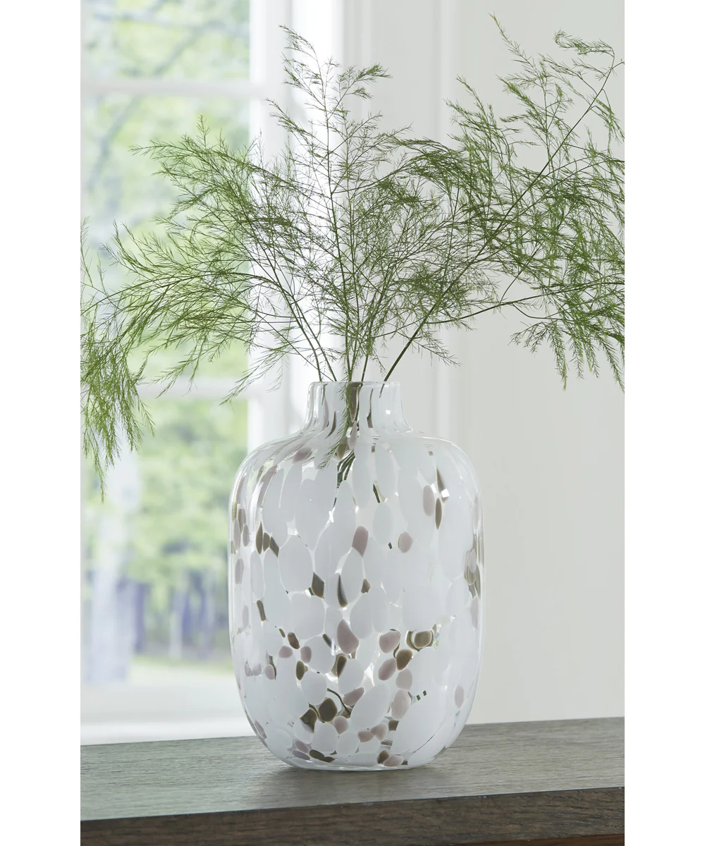 Keelton Vase White/Taupe/Pink - Image 2