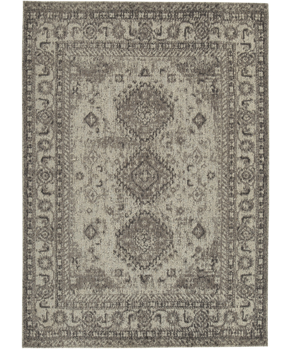 8'x10' Laycie Large Rug Cream/Taupe/Charcoal