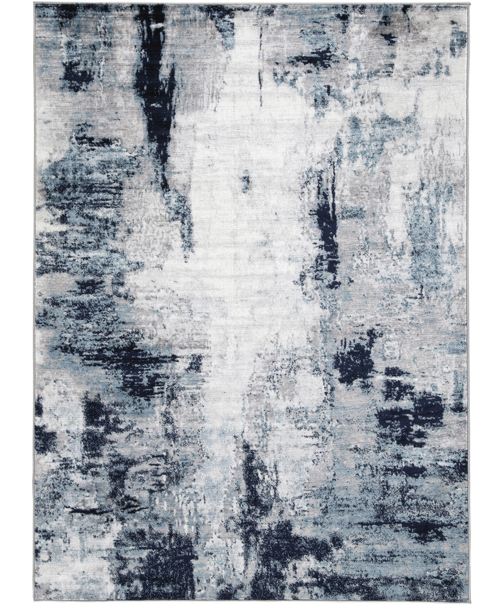 5'x7' Leonelle Medium Rug Cream/Blue/Gray