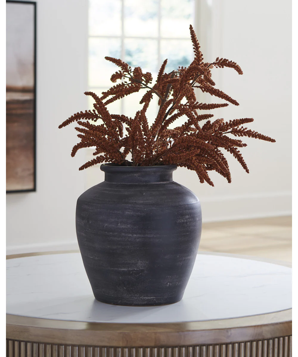 Meadie Vase Distressed Black - Image 2