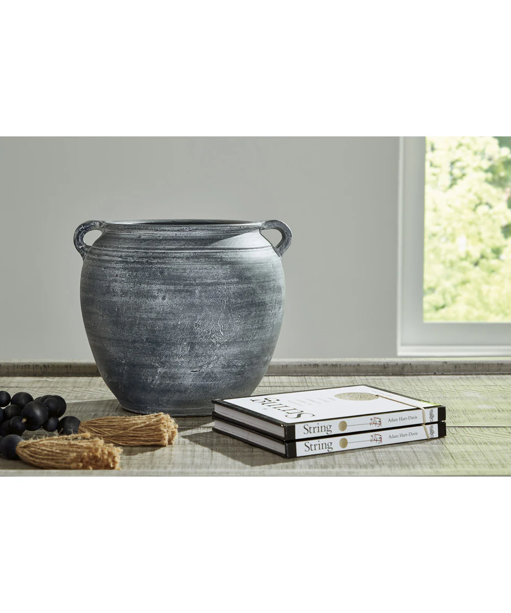 Meadie Vase Distressed Blue - Image 2