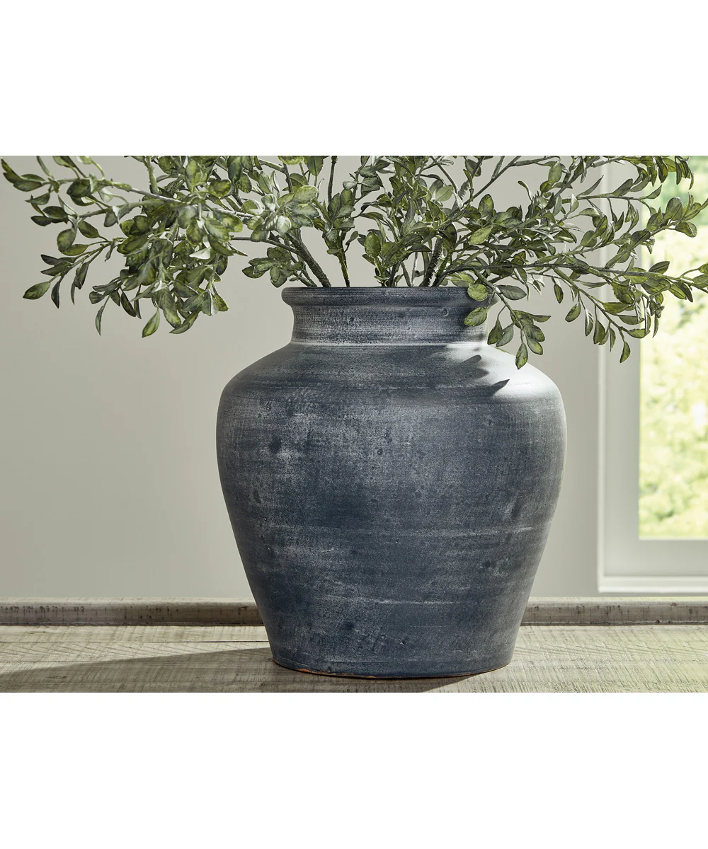 Meadie Vase Distressed Blue - Image 2