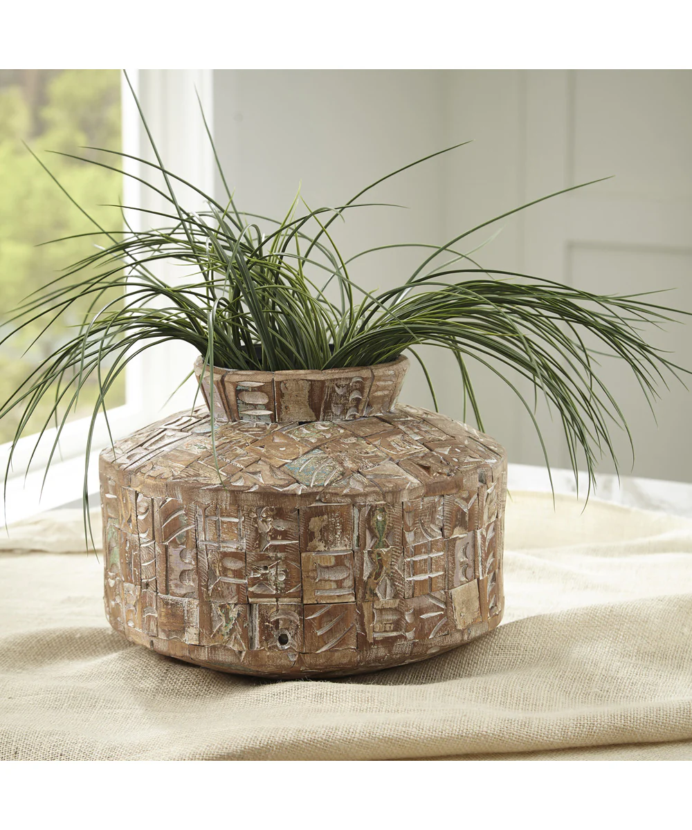 Meltland Vase Natural/Black - Image 2