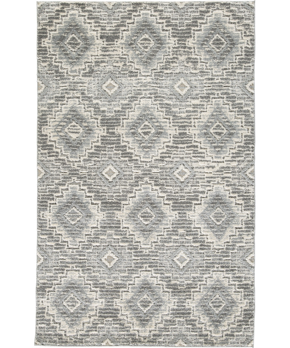 8'x10' Monwick Large Rug Cream/Gray