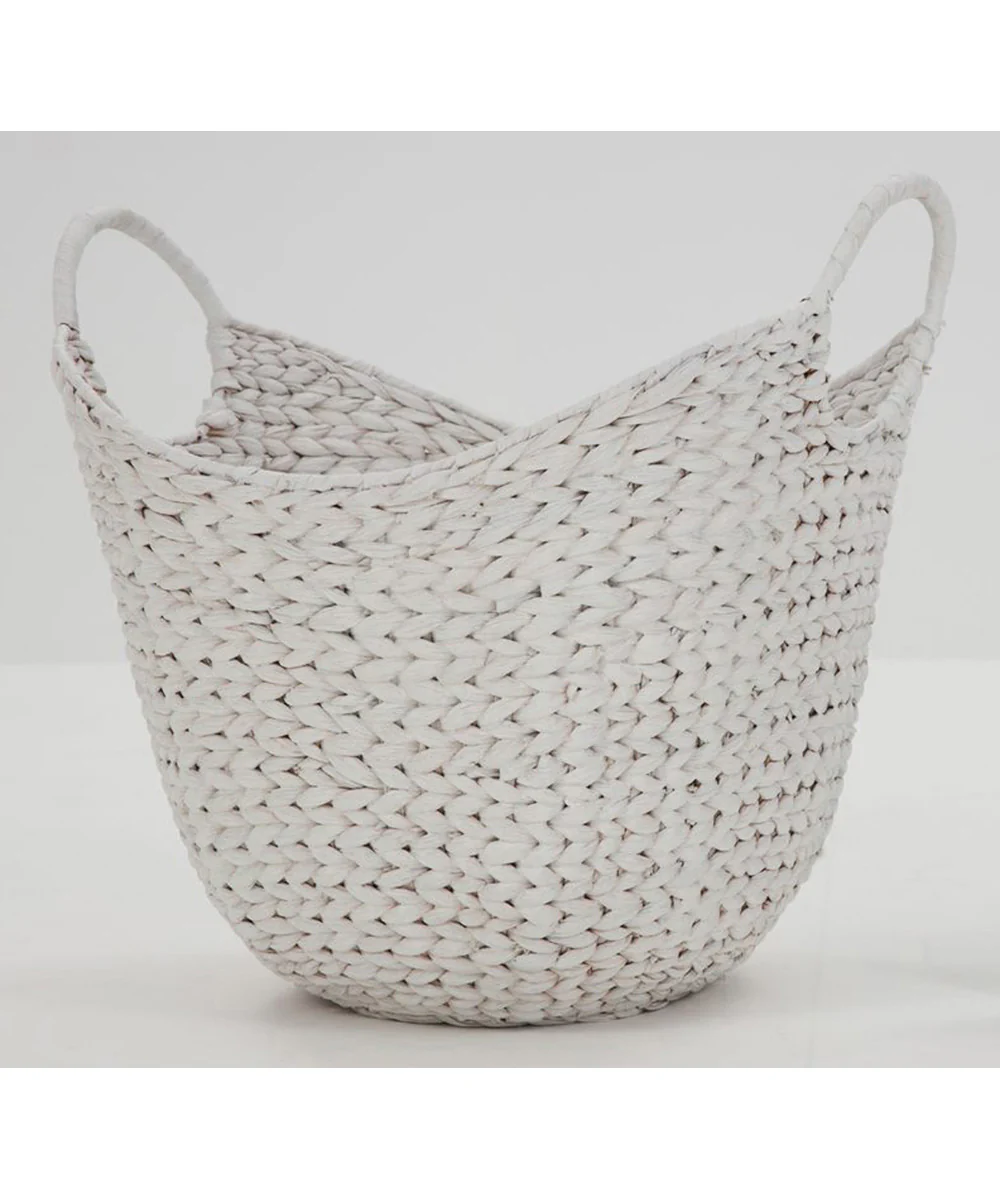 Perlman Basket (2/CN) Antique White