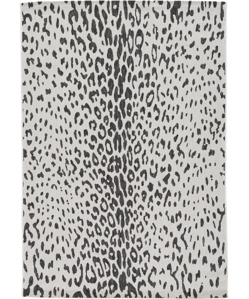 8'x10' Samya Large Rug Black/White/Gray