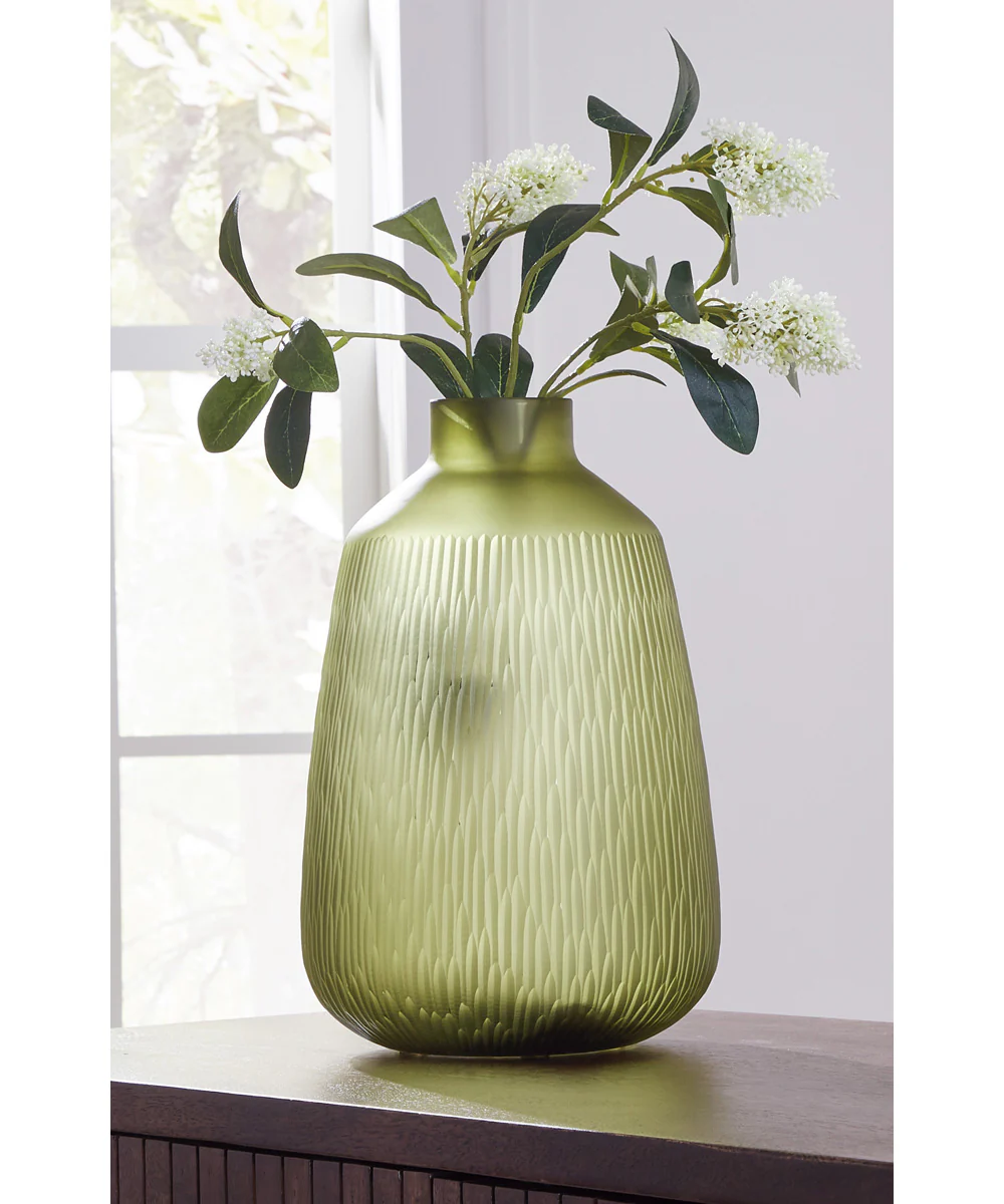 Scottyard Vase Olive Green - Image 2