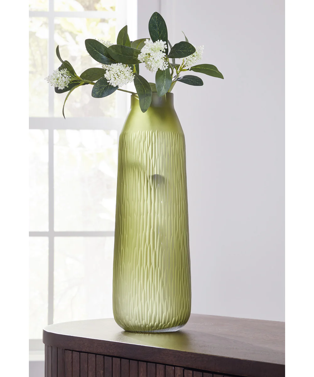 Scottyard Vase Olive Green - Image 2