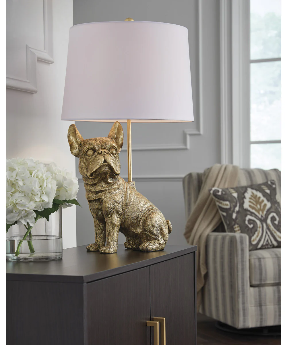 Wadeland Poly Table Lamp Gold - Image 2