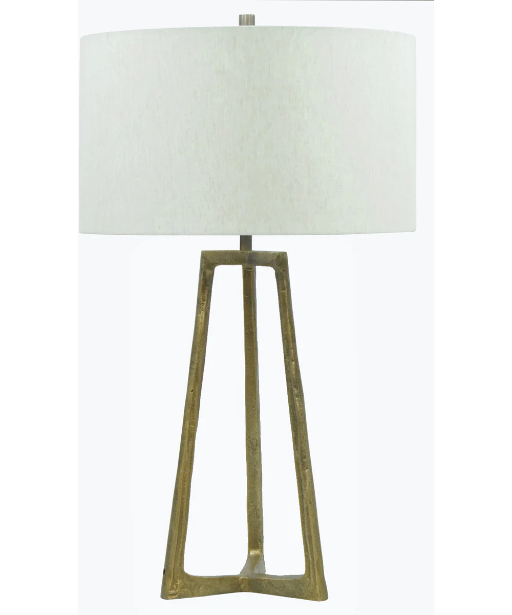 Wynlett Metal Table Lamp (1/CN) Antique Brass