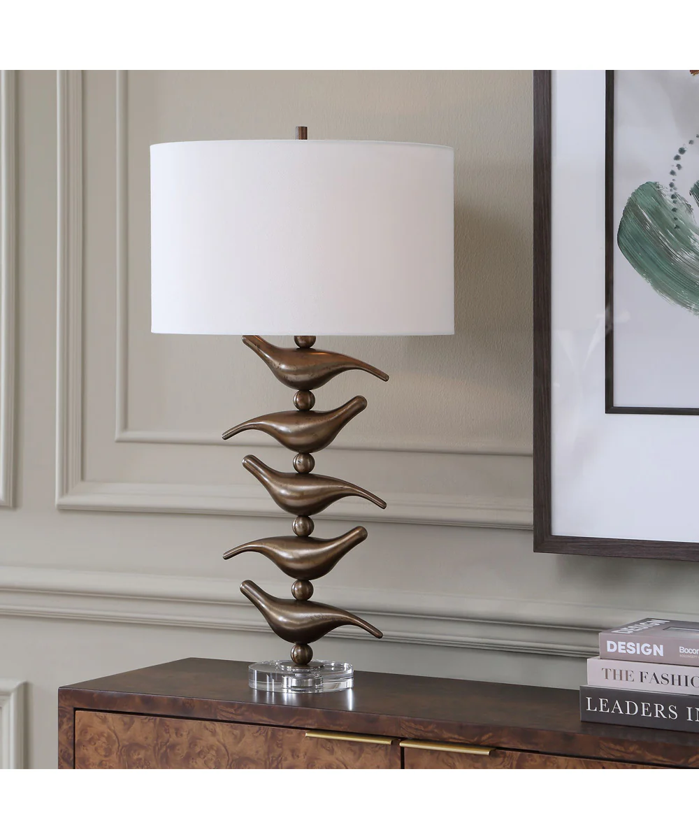 Sing Song Bronze Table Lamp - Image 2