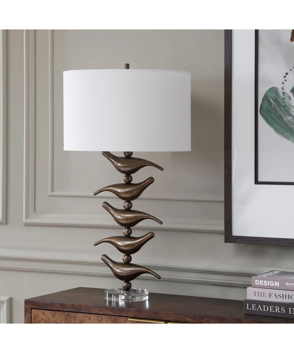 Sing Song Bronze Table Lamp - Image 3