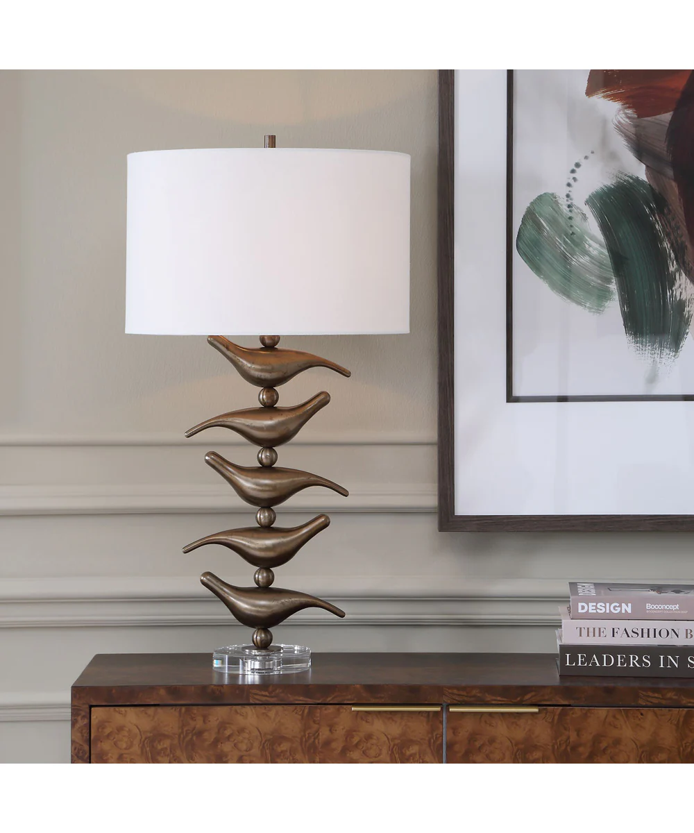 Sing Song Bronze Table Lamp - Image 4