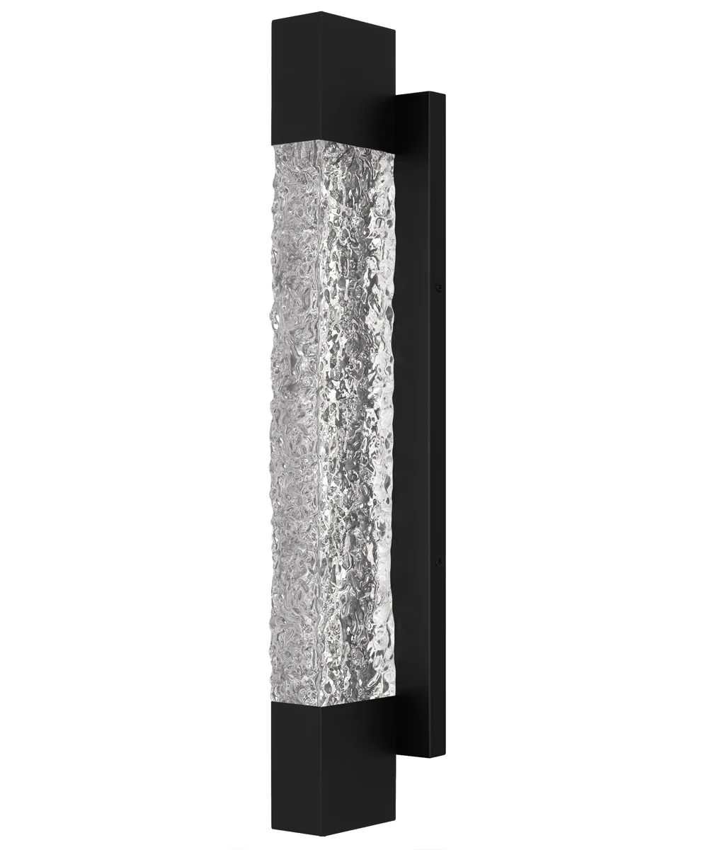 Solace Large Outdoor Wall Light  Coastal Armour Aluminum Matte Black - Image 2