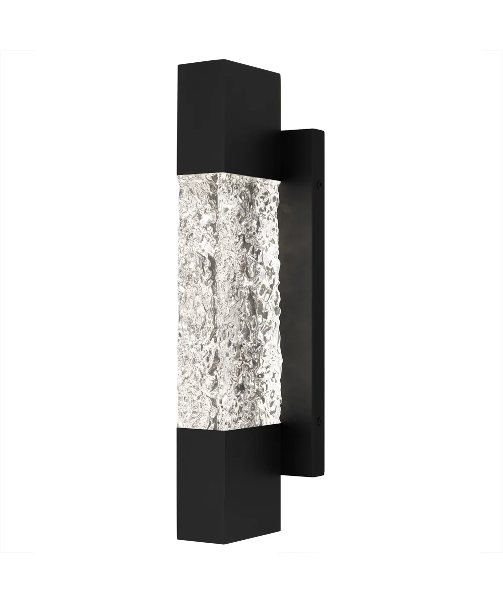 Solace Medium Outdoor Wall Light Coastal Armour Aluminum Matte Black