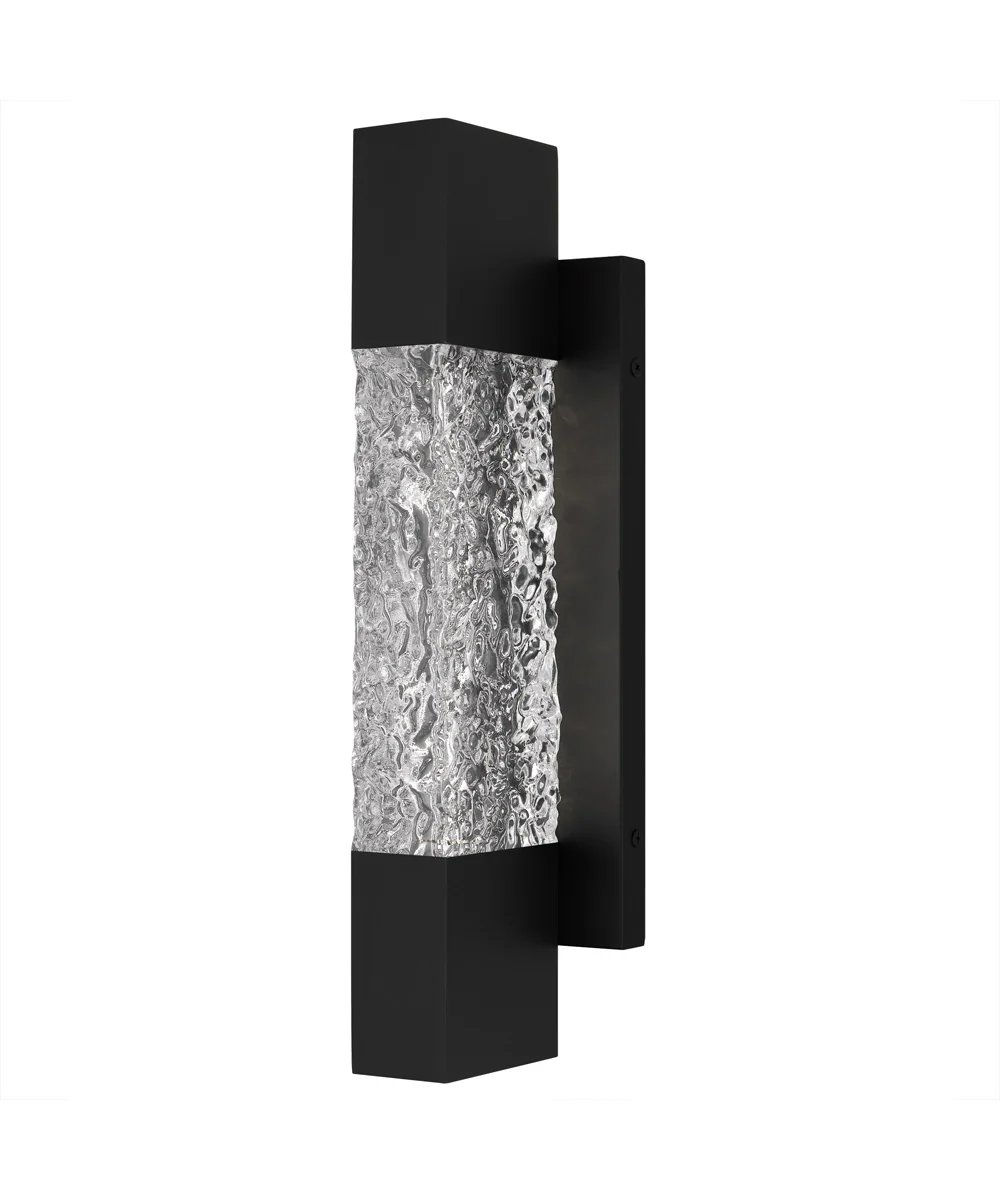 Solace Medium Outdoor Wall Light Coastal Armour Aluminum Matte Black - Image 2
