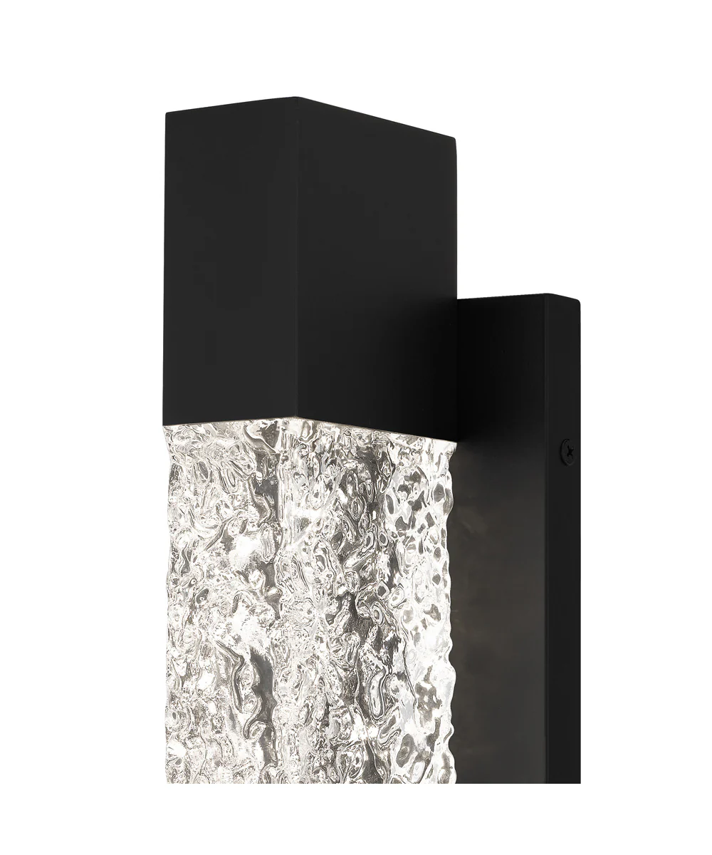 Solace Medium Outdoor Wall Light Coastal Armour Aluminum Matte Black - Image 5