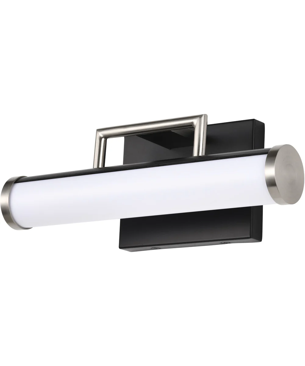 Solano Vanity & Wall Black / Brushed Nickel