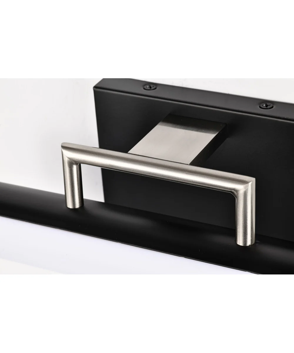 Solano Vanity & Wall Black / Brushed Nickel - Image 11