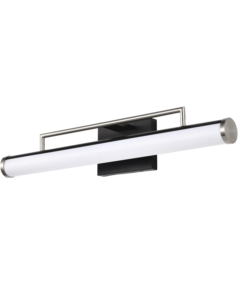 Solano Vanity & Wall Black / Brushed Nickel