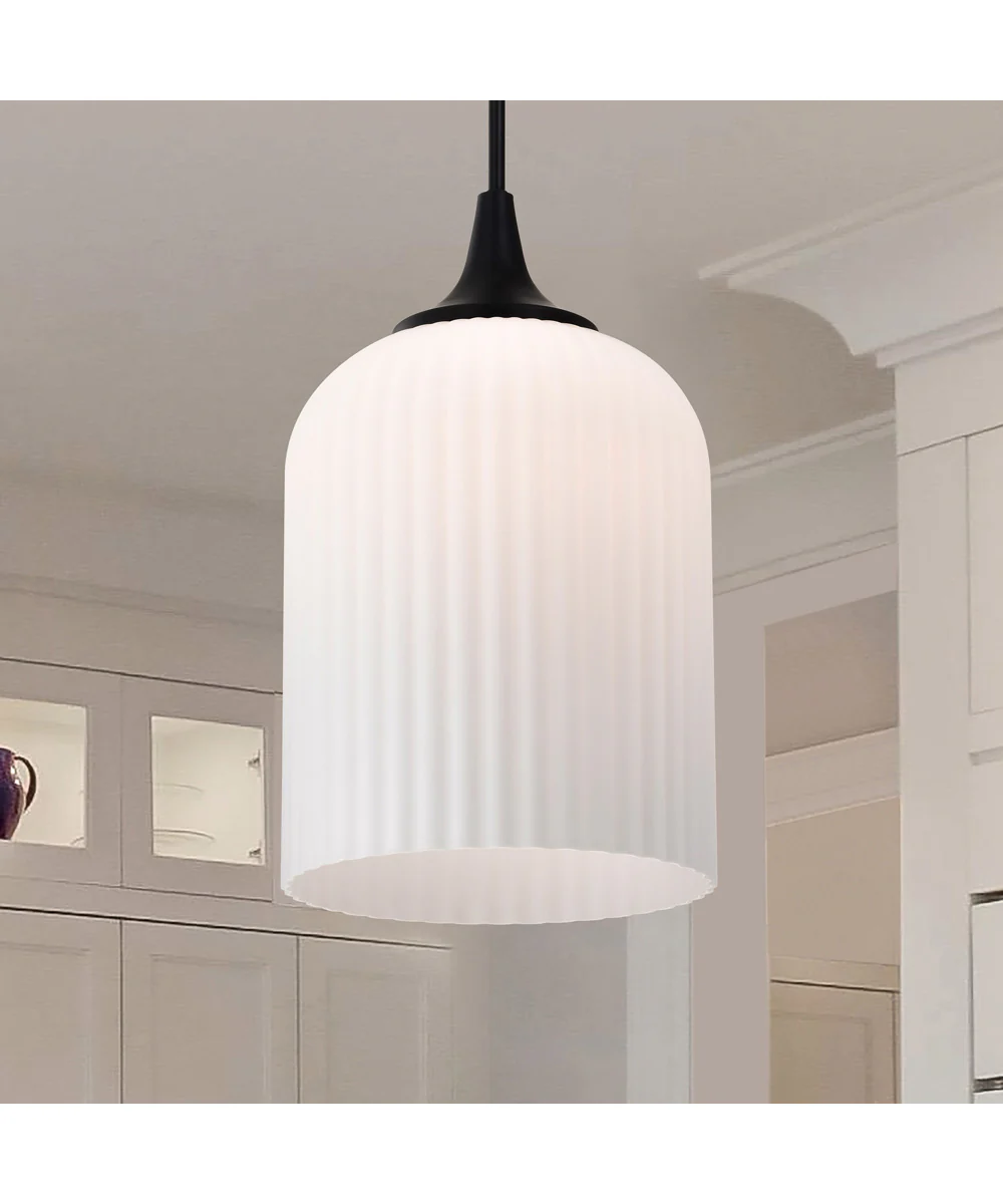 Solara 1-Light Pendant Matte Black - Image 3