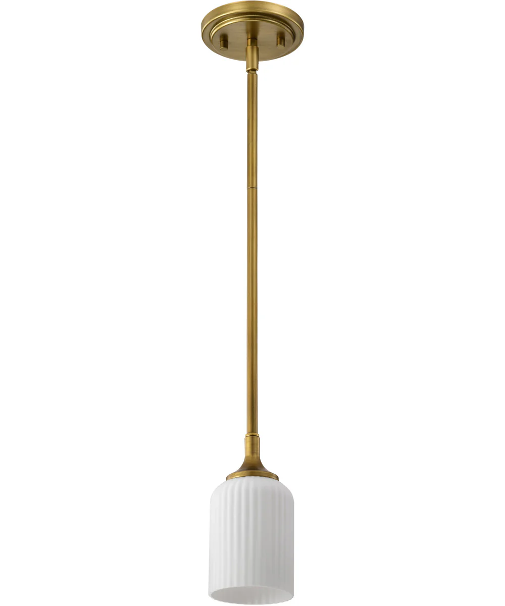 Solara 1-Light Pendant Natural Brass