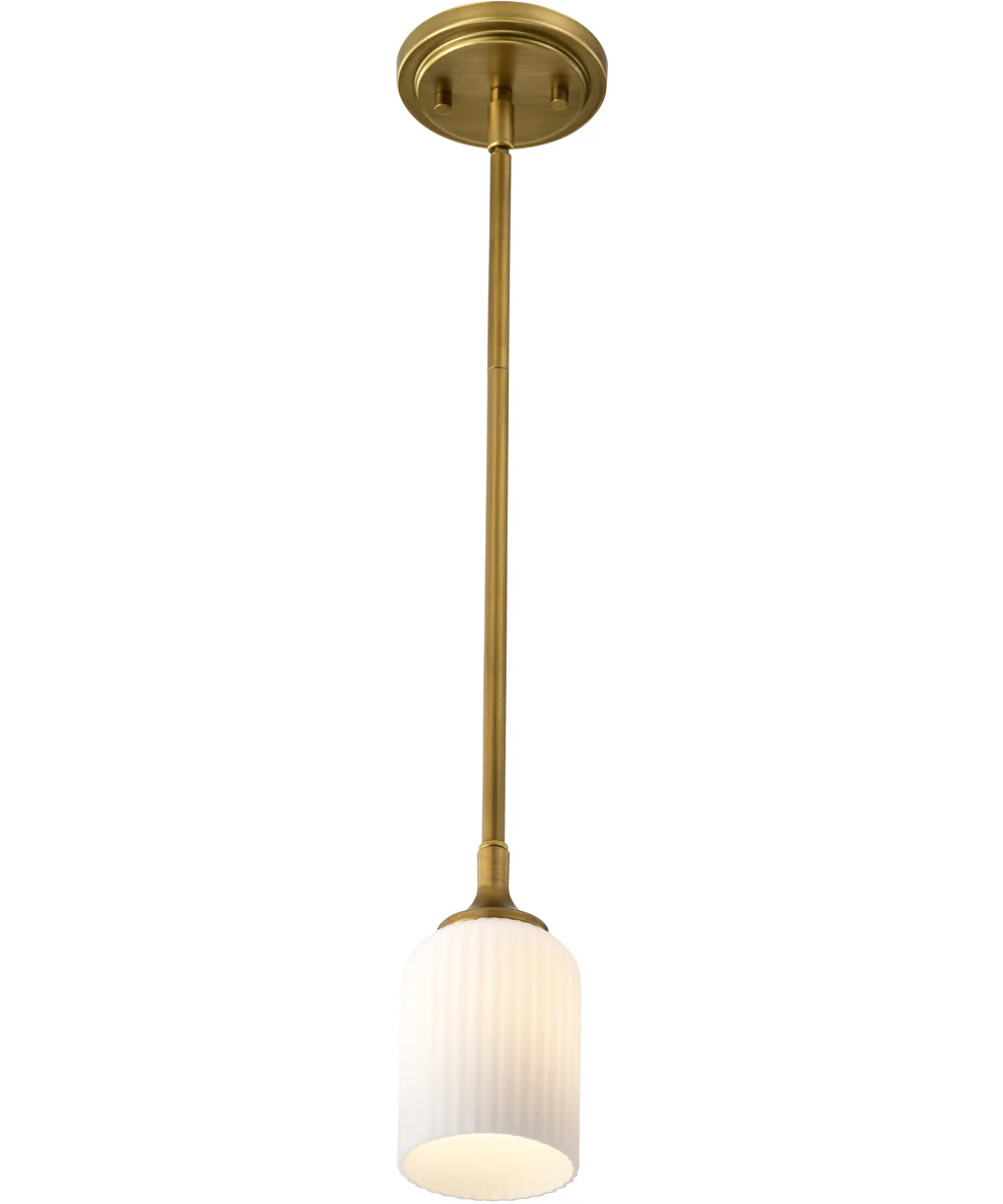 Solara 1-Light Pendant Natural Brass - Image 6