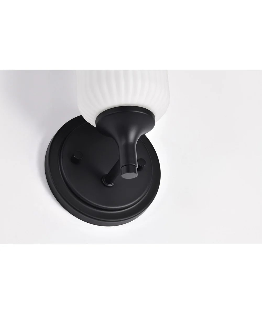 Solara 1-Light Vanity & Wall Matte Black - Image 12