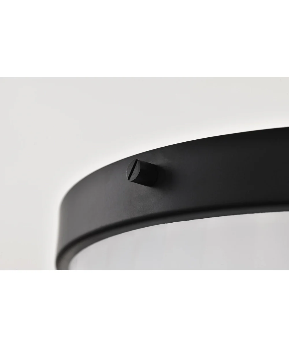 Solara 3-Light Close-to-Ceiling Matte Black - Image 7