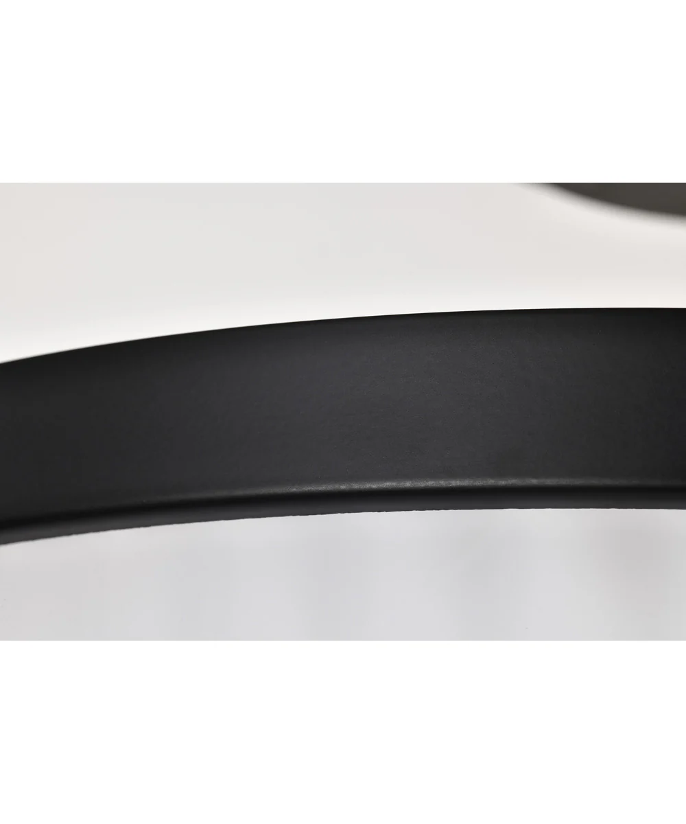 Solara 3-Light Close-to-Ceiling Matte Black - Image 8